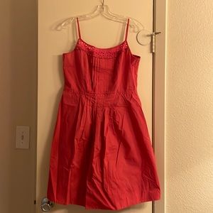 Pink spaghetti strap dress